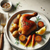 Roast Chicken Recipe for One